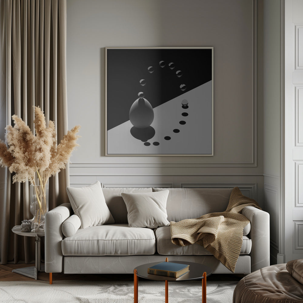 Arch Drops Egg Poster