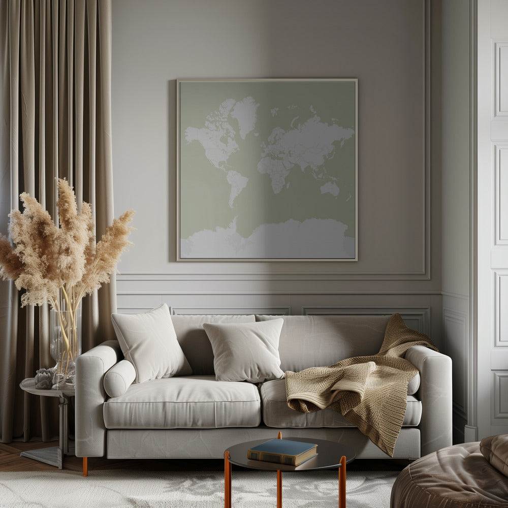 Xolani world map Poster