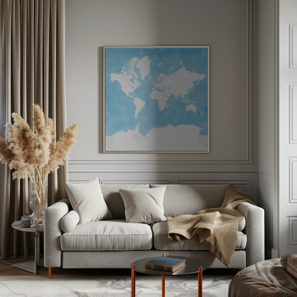 Naolin world map Poster