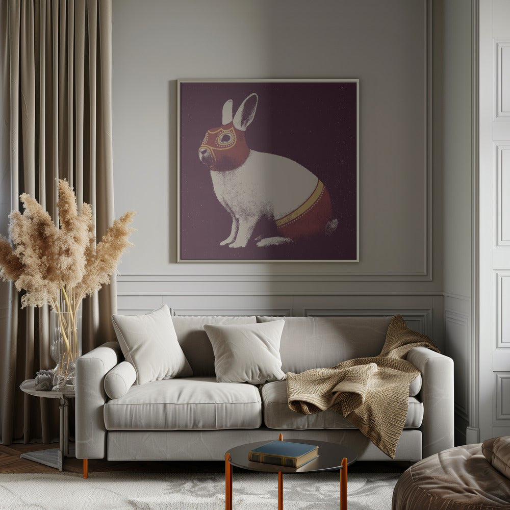 Lapin Catcheur Poster