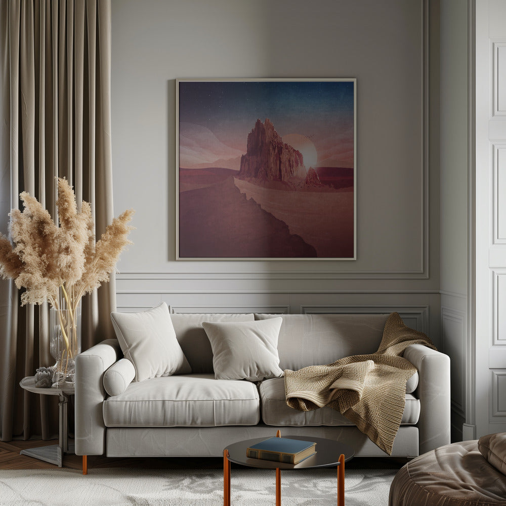 Shiprock Poster