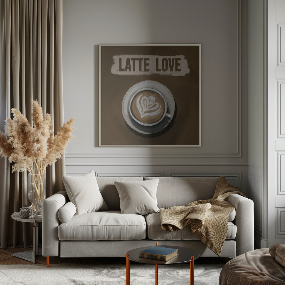 Latte Love Poster