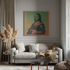 Mona Lisa Modern Poster