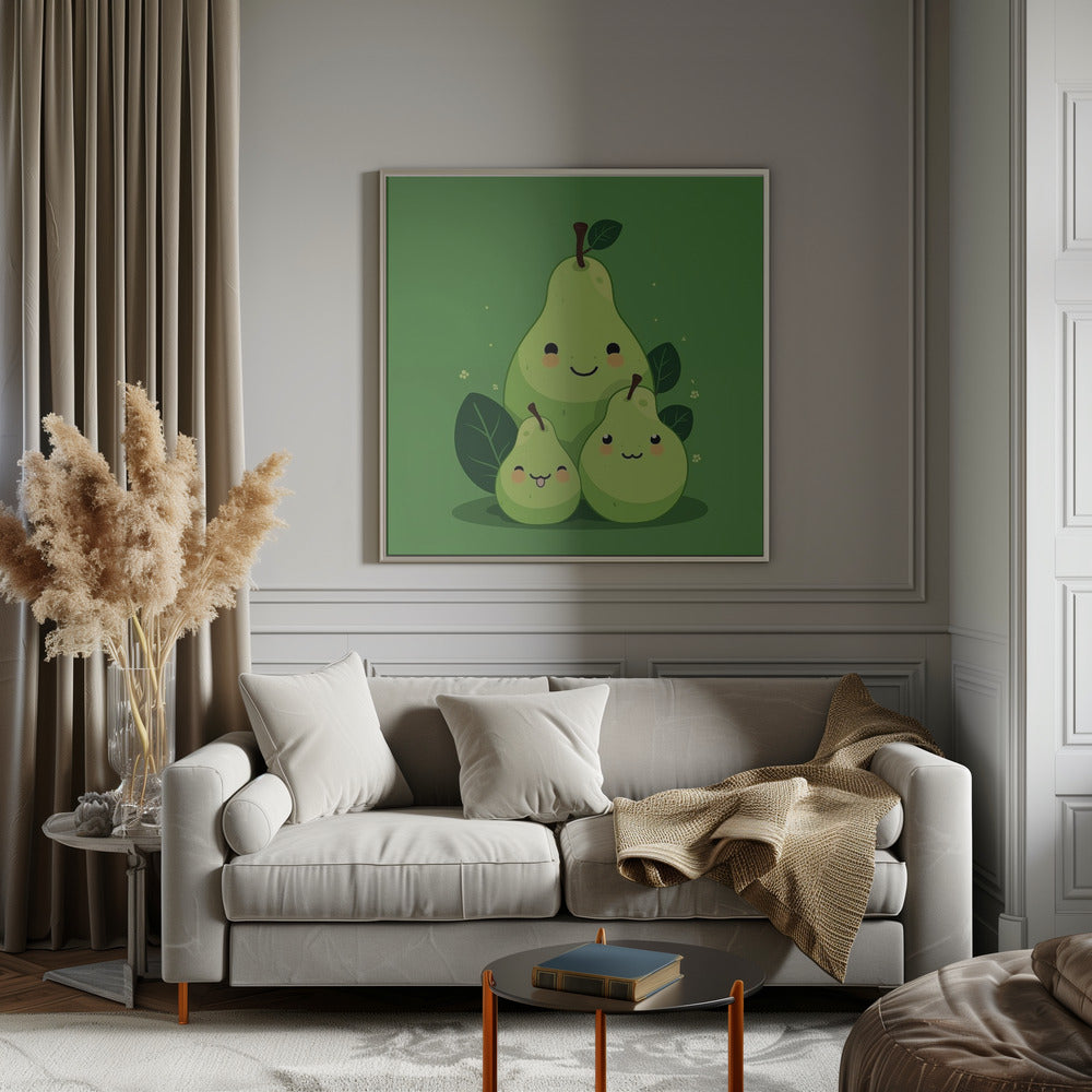 Pear Mom Poster