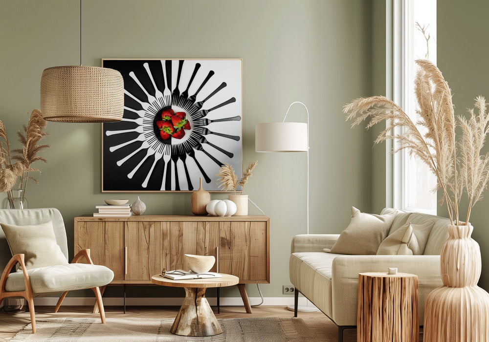 Strawberry Designs Poster