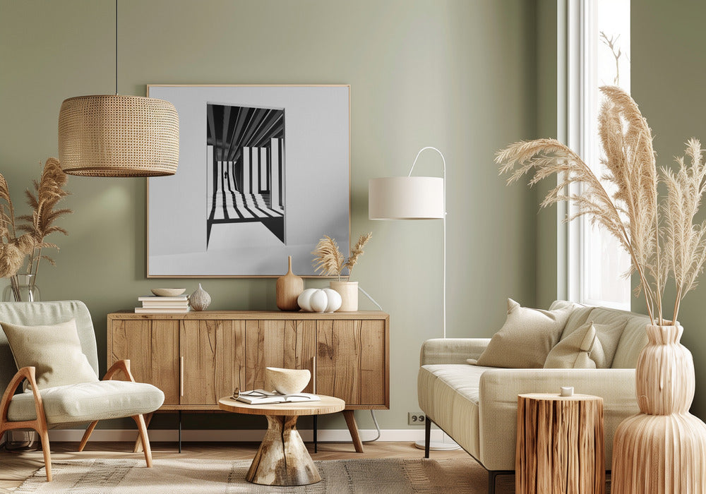 Lines and Shadows Poster