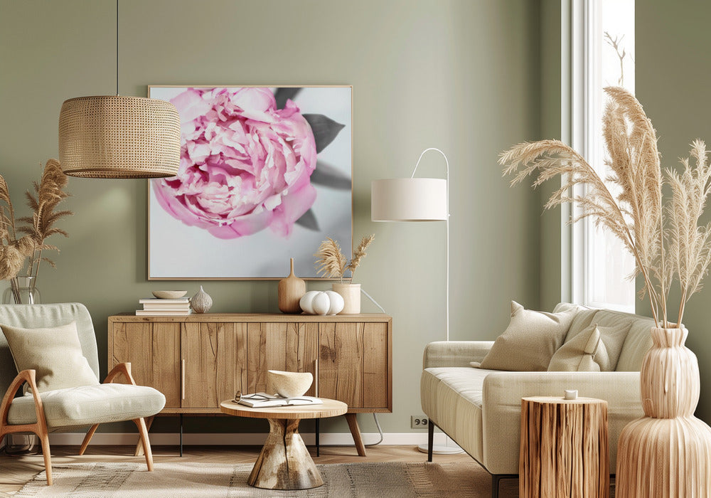 Pink peony III Poster