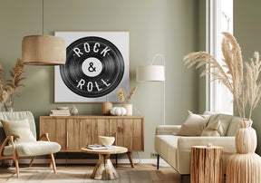 Rock Roll Print Poster