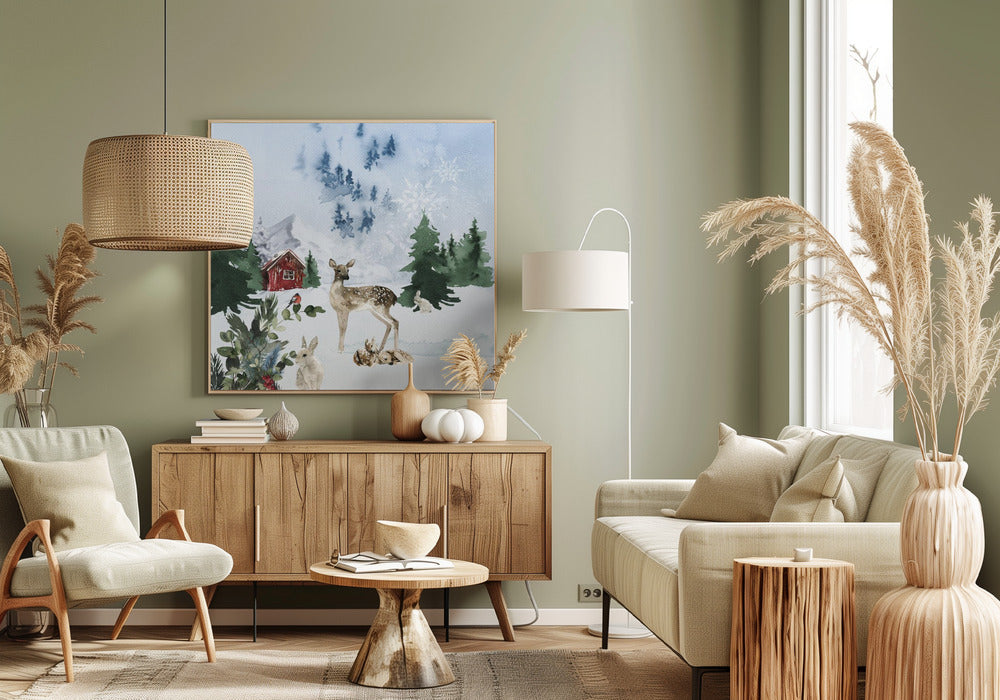 Christmas Morning Poster