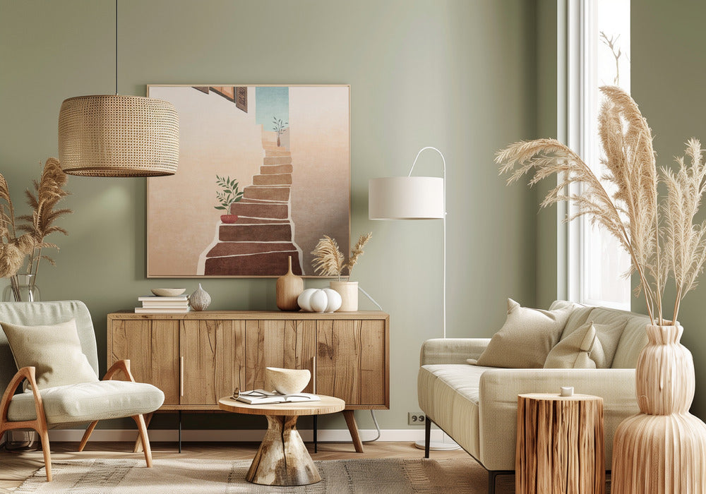 Morocco Stairs Poster