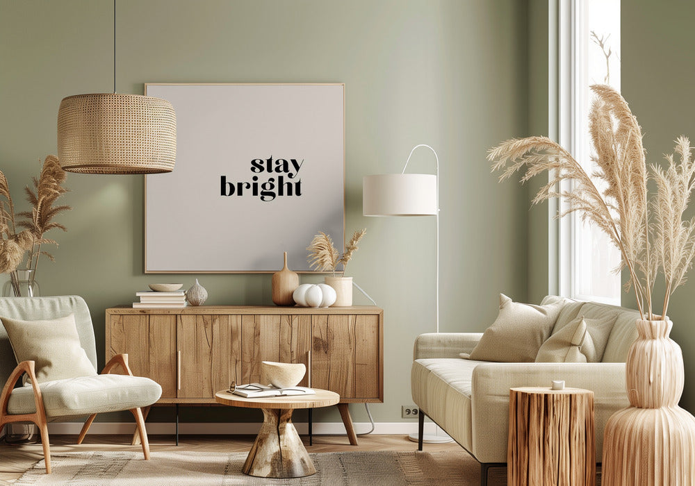 Stay bright Poster