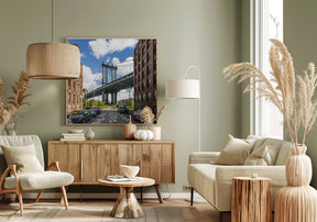 NEW YORK CITY Manhattan Bridge Poster