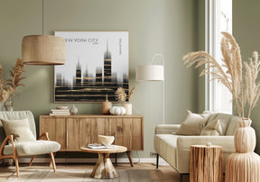 Urban Art NYC Skyline Poster