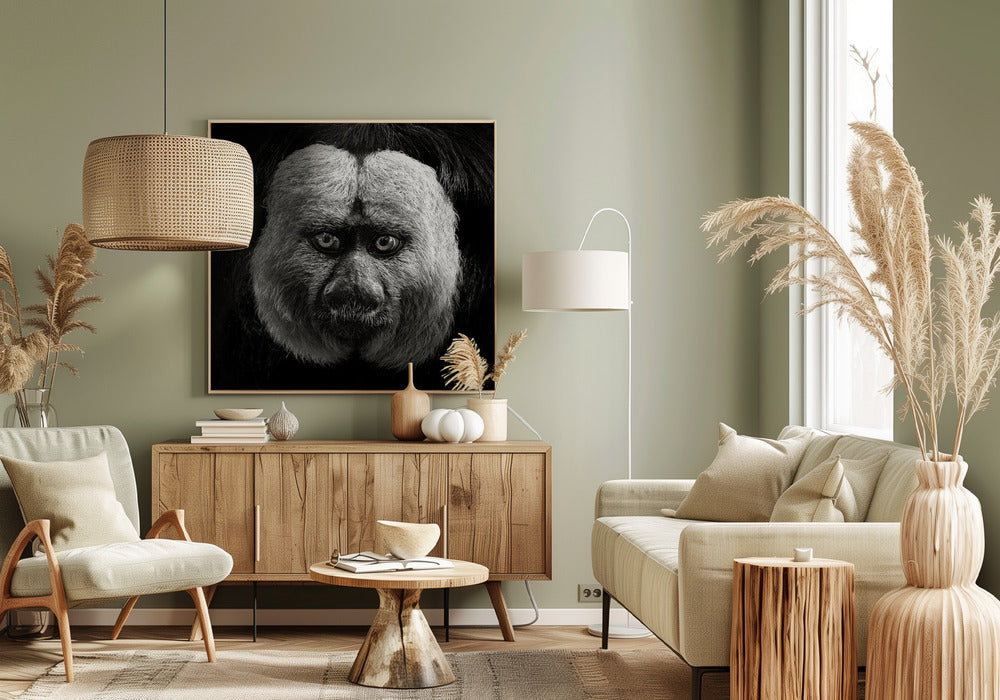 White-Faced Saki Poster