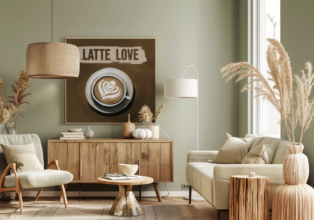 Latte Love Poster