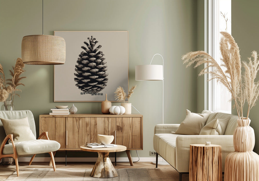 Pine Cone Poster