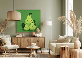 Pear Mom Poster