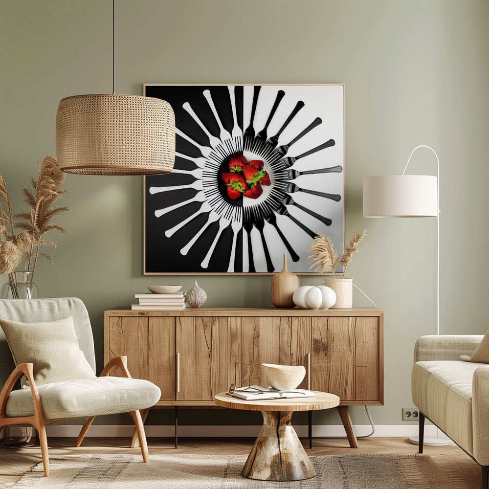 Strawberry Designs Poster