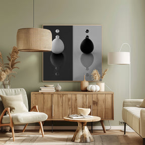 Yin Yang Eggs Poster