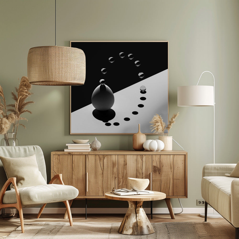 Arch Drops Egg Poster