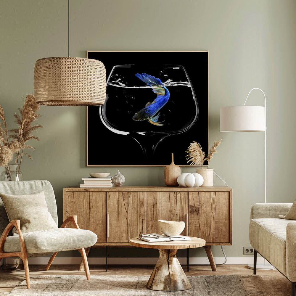 Betta Fish Dance Poster