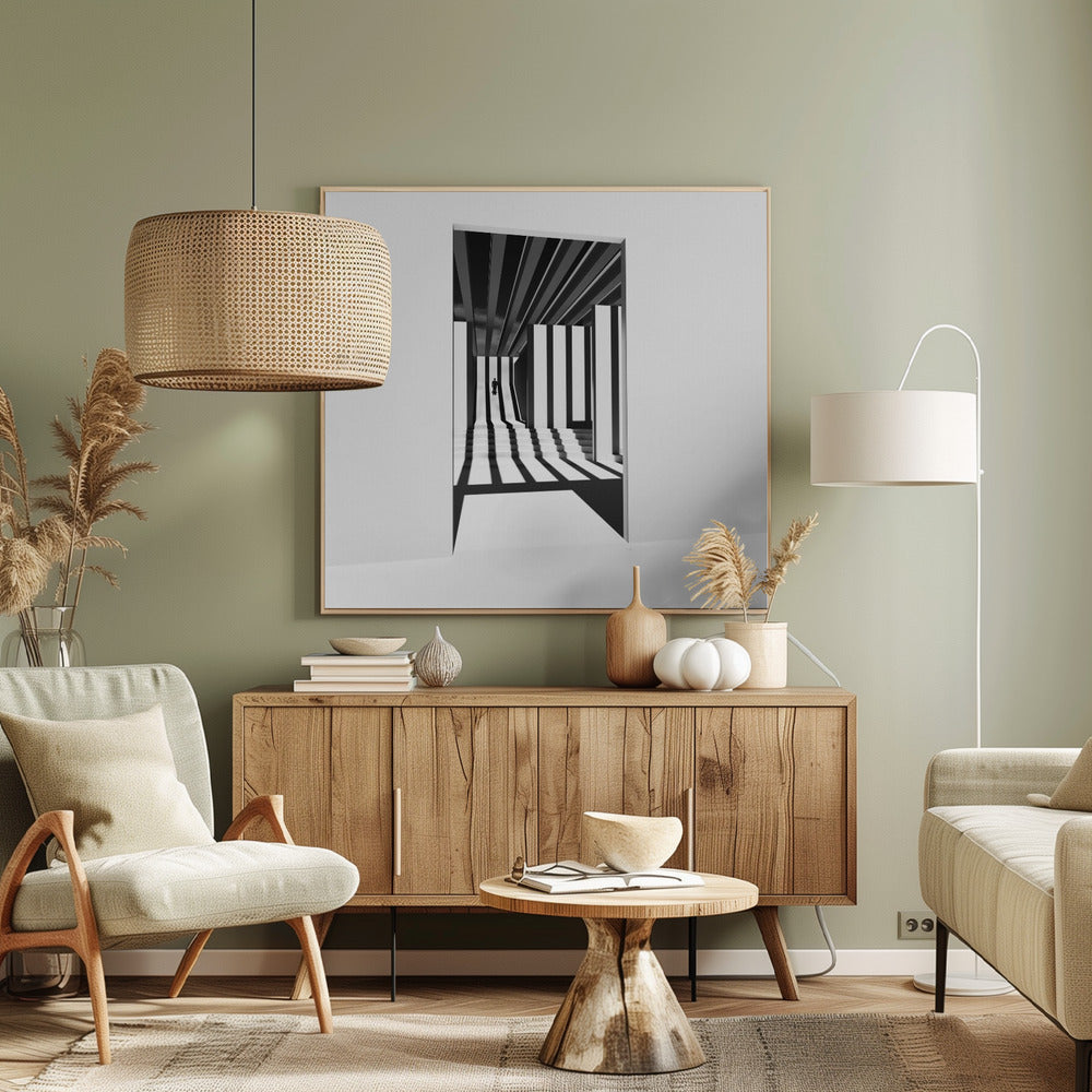 Lines and Shadows Poster