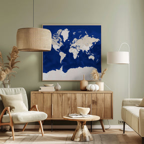 Kameryn world map Poster