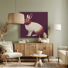 Lapin Catcheur Poster