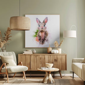 Baby Rabbit Poster