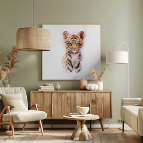 Baby Tiger Poster