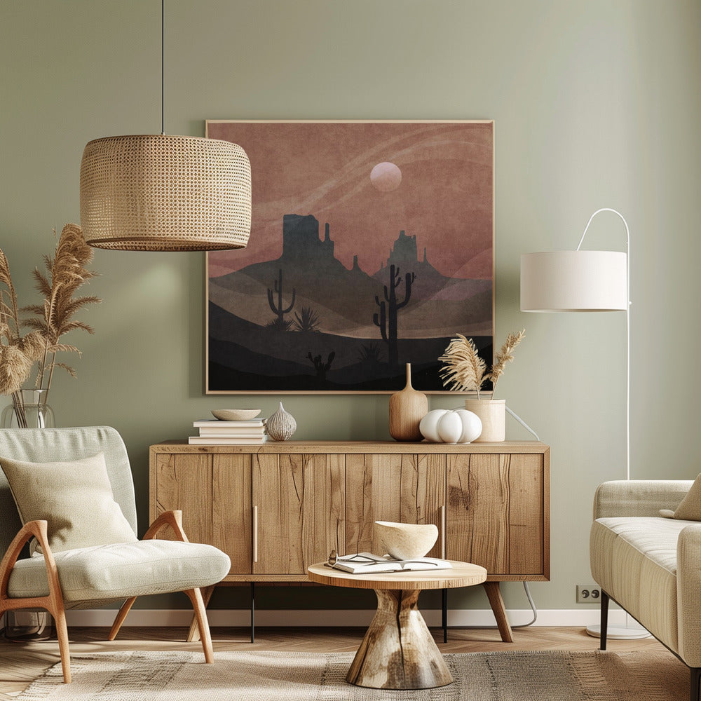 Cowboy Valley Poster