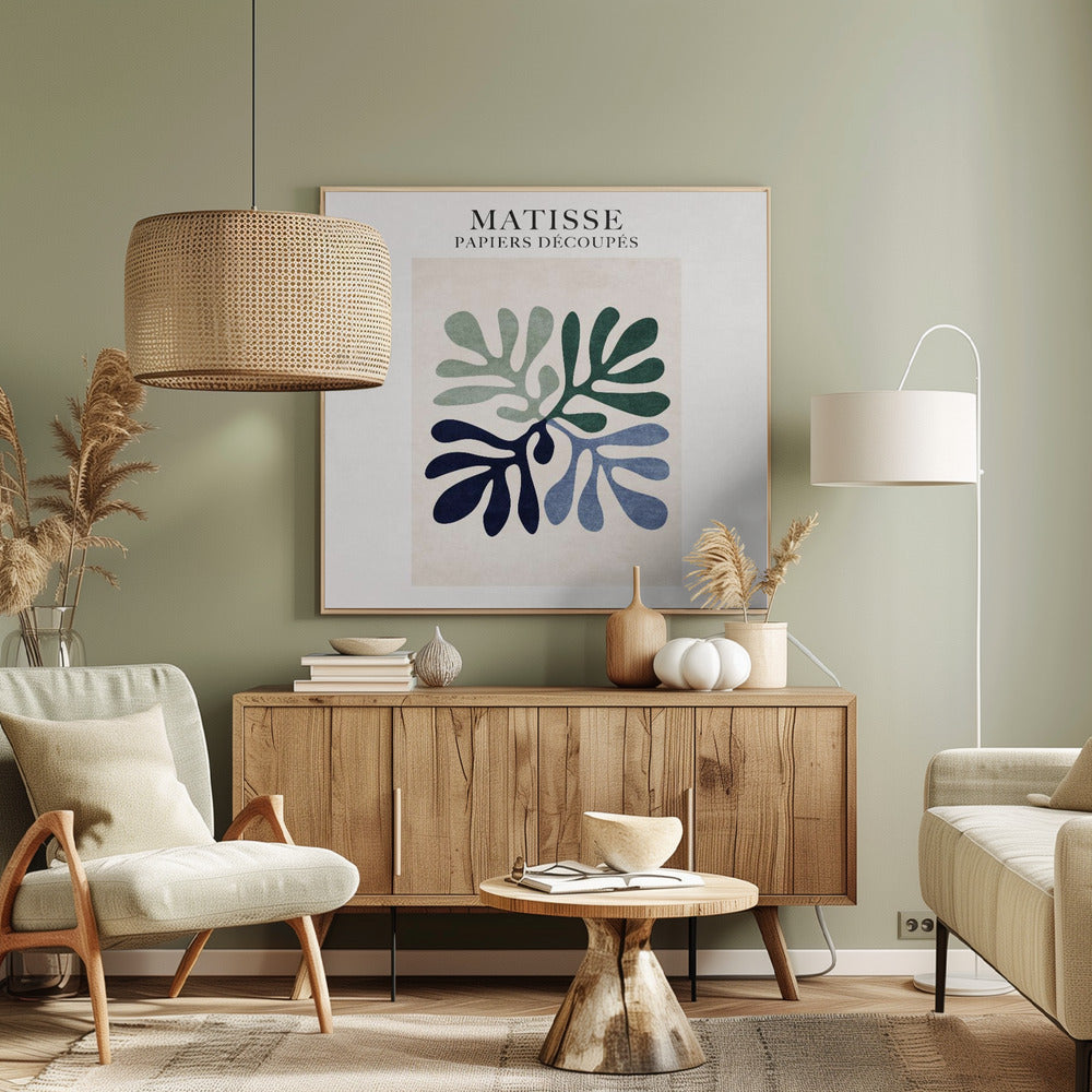 Line Girls Renkli Matisse Poster