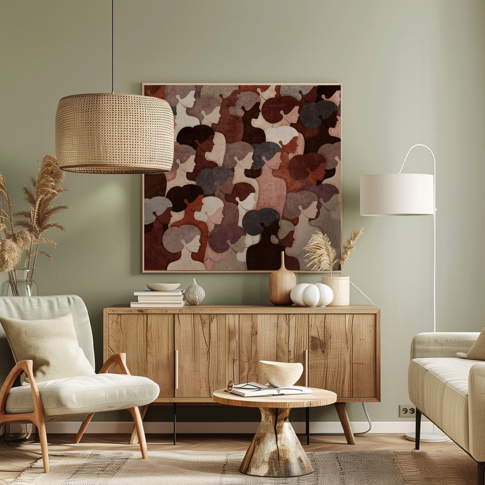 Absctract Terra Womens Poster