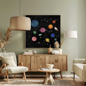 Space explorers Poster