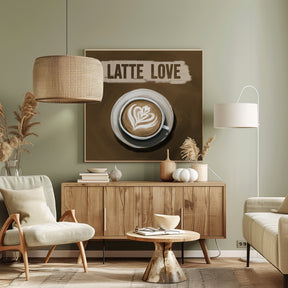 Latte Love Poster