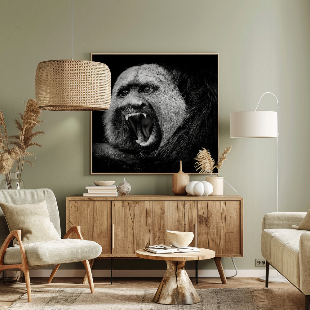 White-Faced Saki #2 Poster