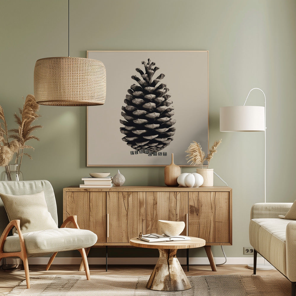 Pine Cone Poster