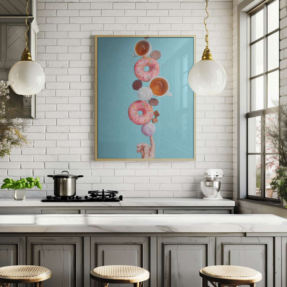 Weekend donuts Poster