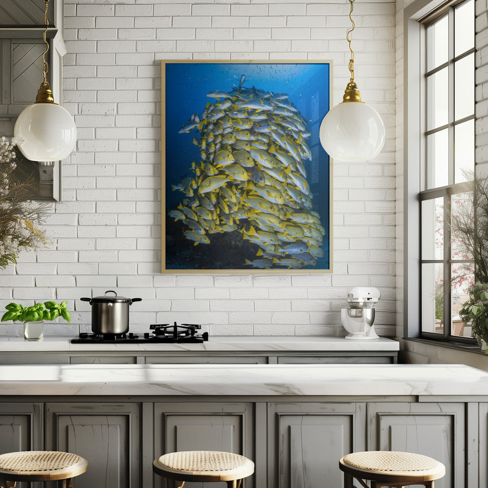 Fish Tower Poster