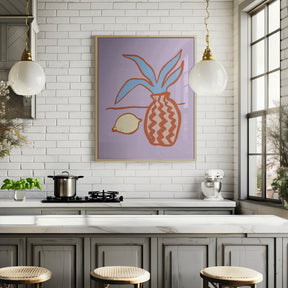 Lilac Lemon Poster