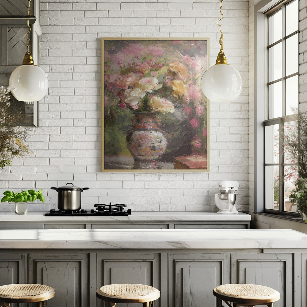 Still life with flowers Poster