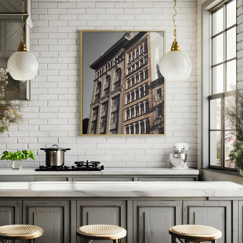 New York City Building Poster