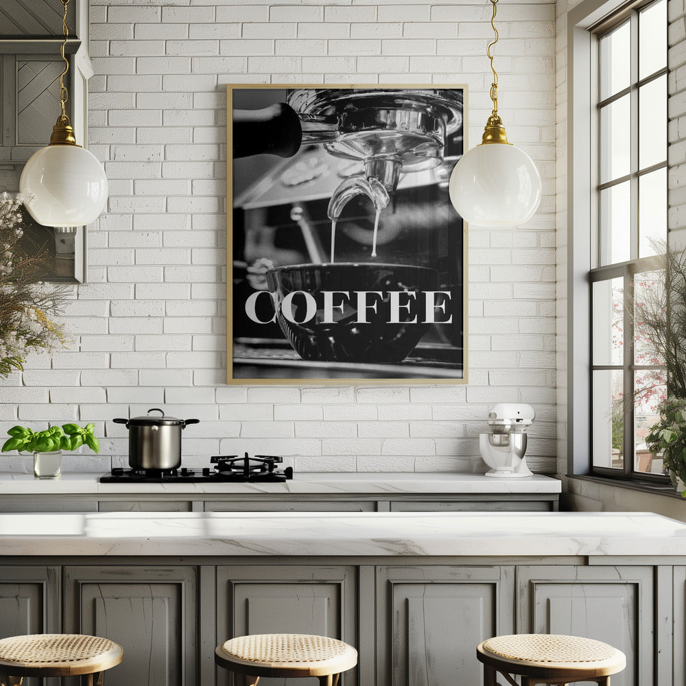 Coffee Text Poster