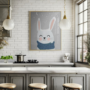 Snow Bunny Poster