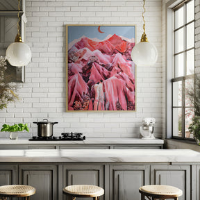 Textile Mountains Poster