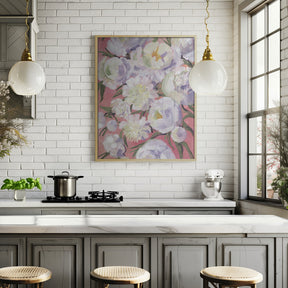 Kinsly painterly bouquet Poster