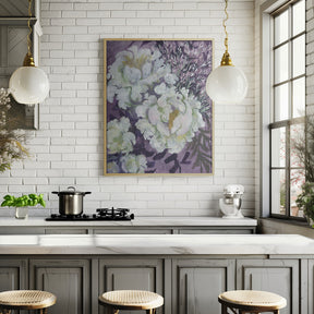 Eliany painterly bouquet Poster