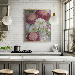 Eleanora painterly florals Poster