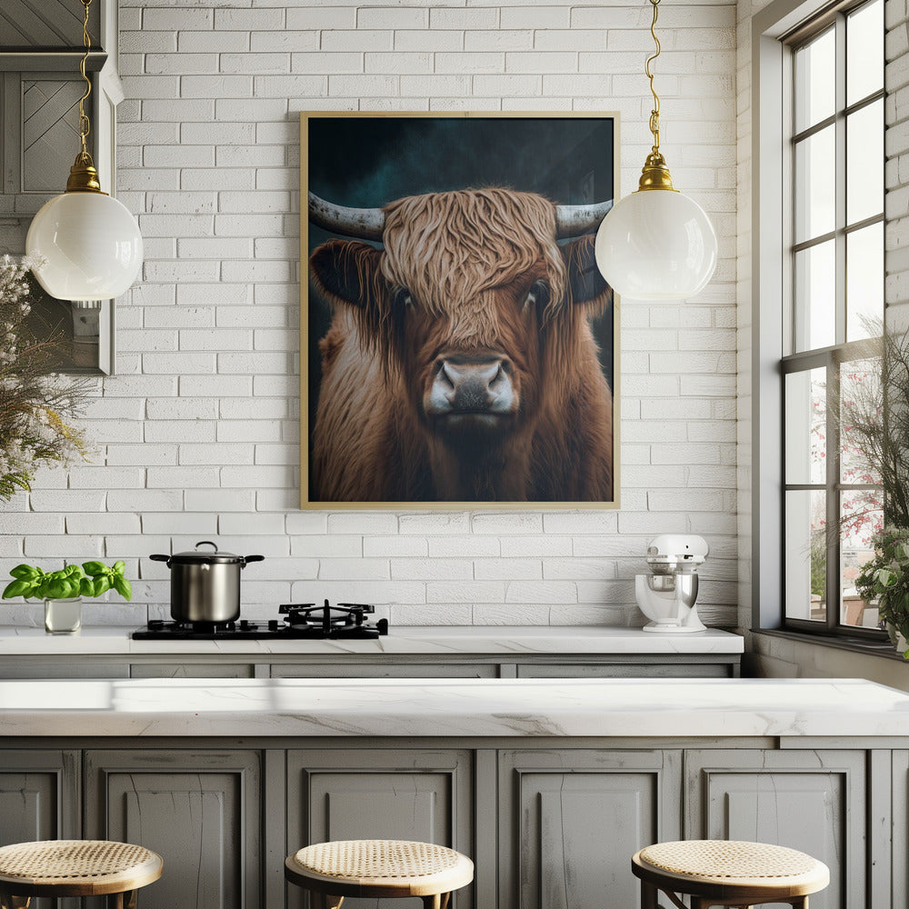 Highland Cow Poster