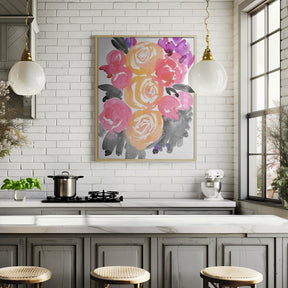 Olympe florals I Poster